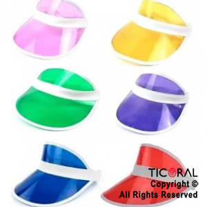 SOMBRERO VISERA SUPER COOL RETRO COLORES SURTIDOS CAP x 1